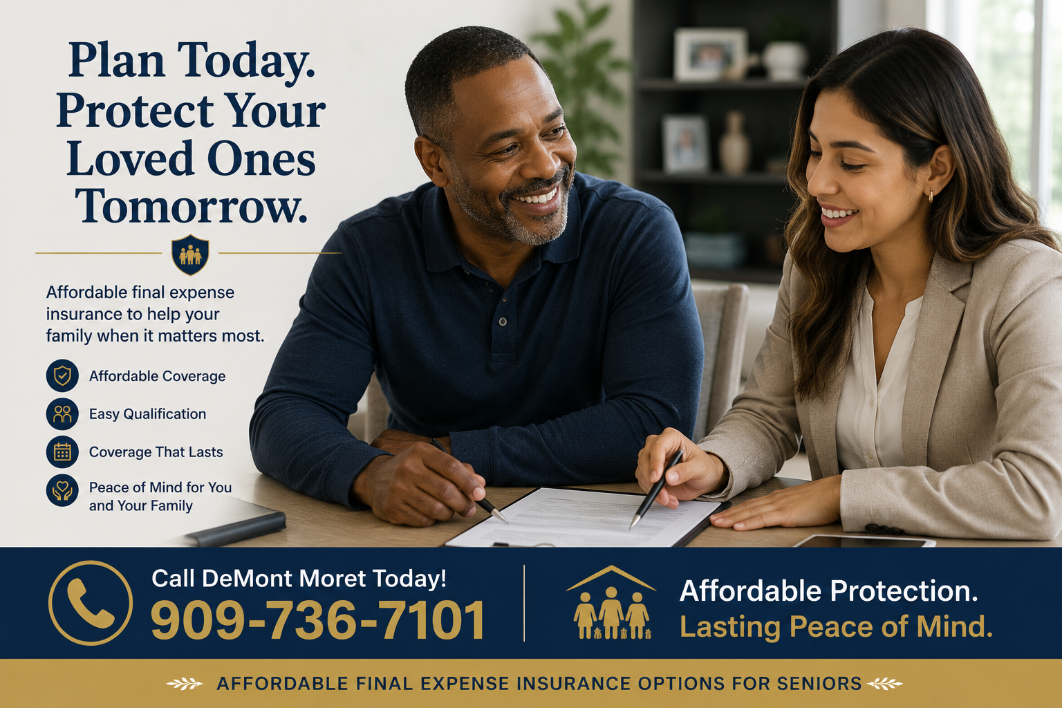 Affordable Protection. Lasting Peace of Mind.