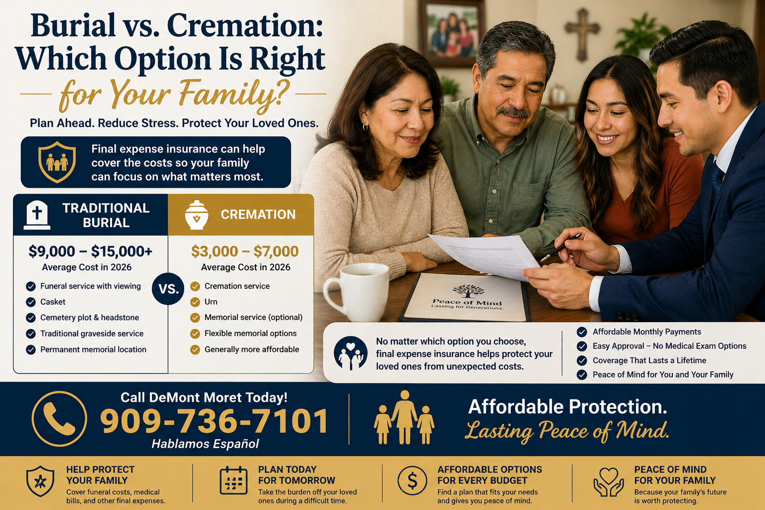 Burial vs Cremation: Which Option Is Right for Your Family? (2026 Cost Guide)