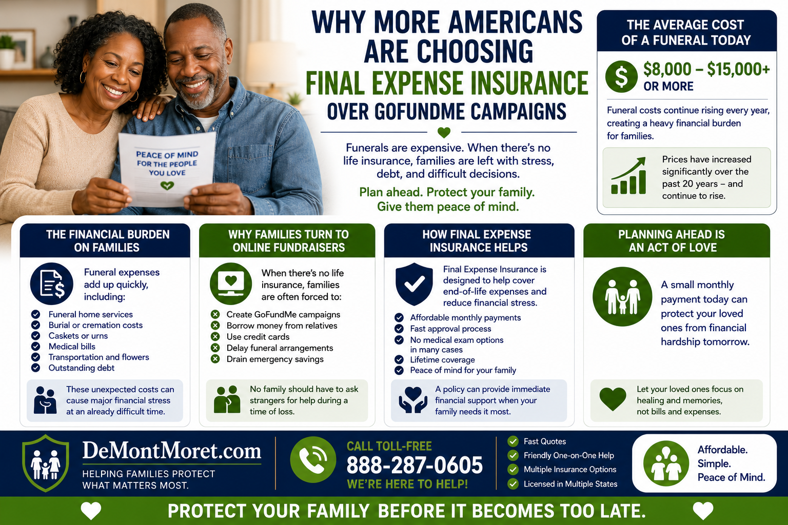 Why More Americans Are Choosing Final Expense Insurance Over GoFundMe Campaigns