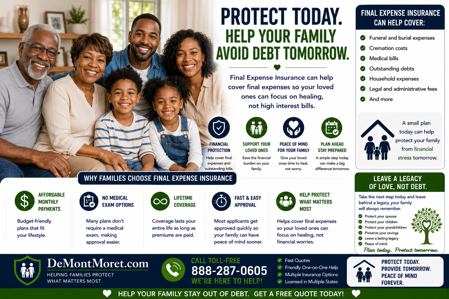 Why Final Expense Insurance Can Help Your Family Stay Out of Debt