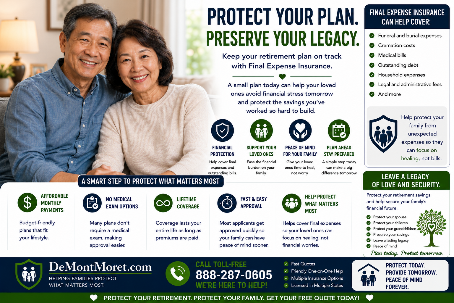 Why Final Expense Insurance Can Help Keep Your Retirement Plan on Track