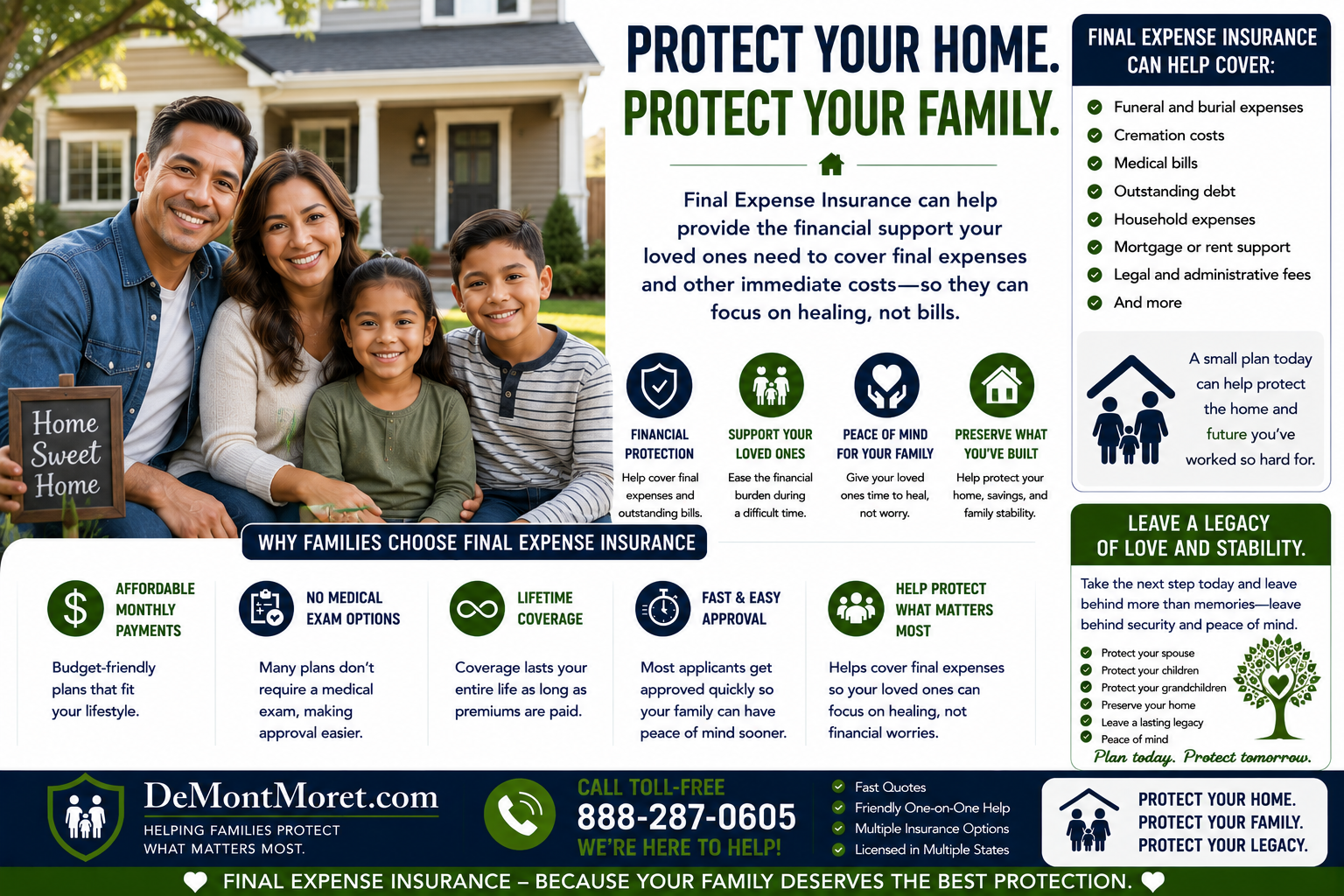 Why Final Expense Insurance Can Help Protect the Home You’ve Worked So Hard For