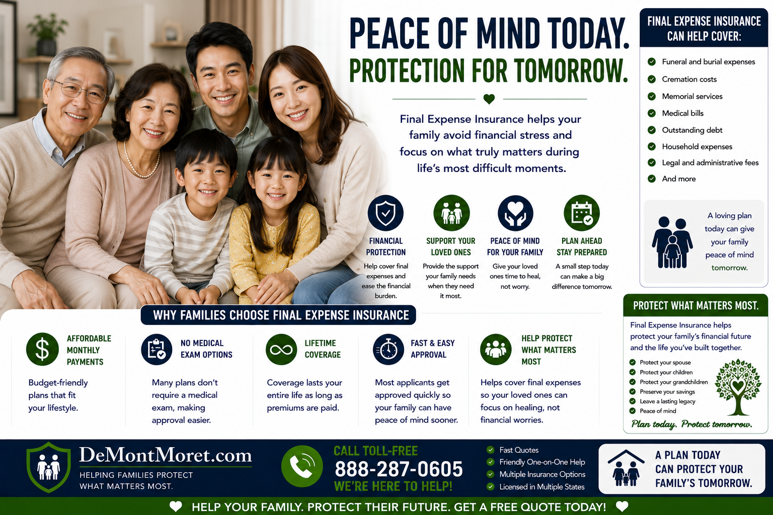 Why Final Expense Insurance Can Help Families Preserve Their Peace of Mind