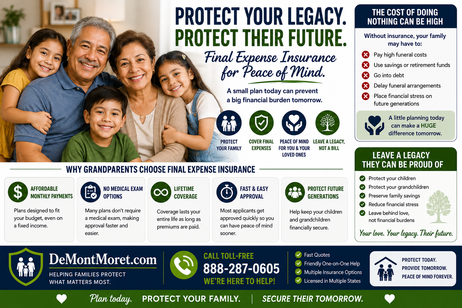 How Final Expense Insurance Can Help Keep Your Grandchildren Financially Secure