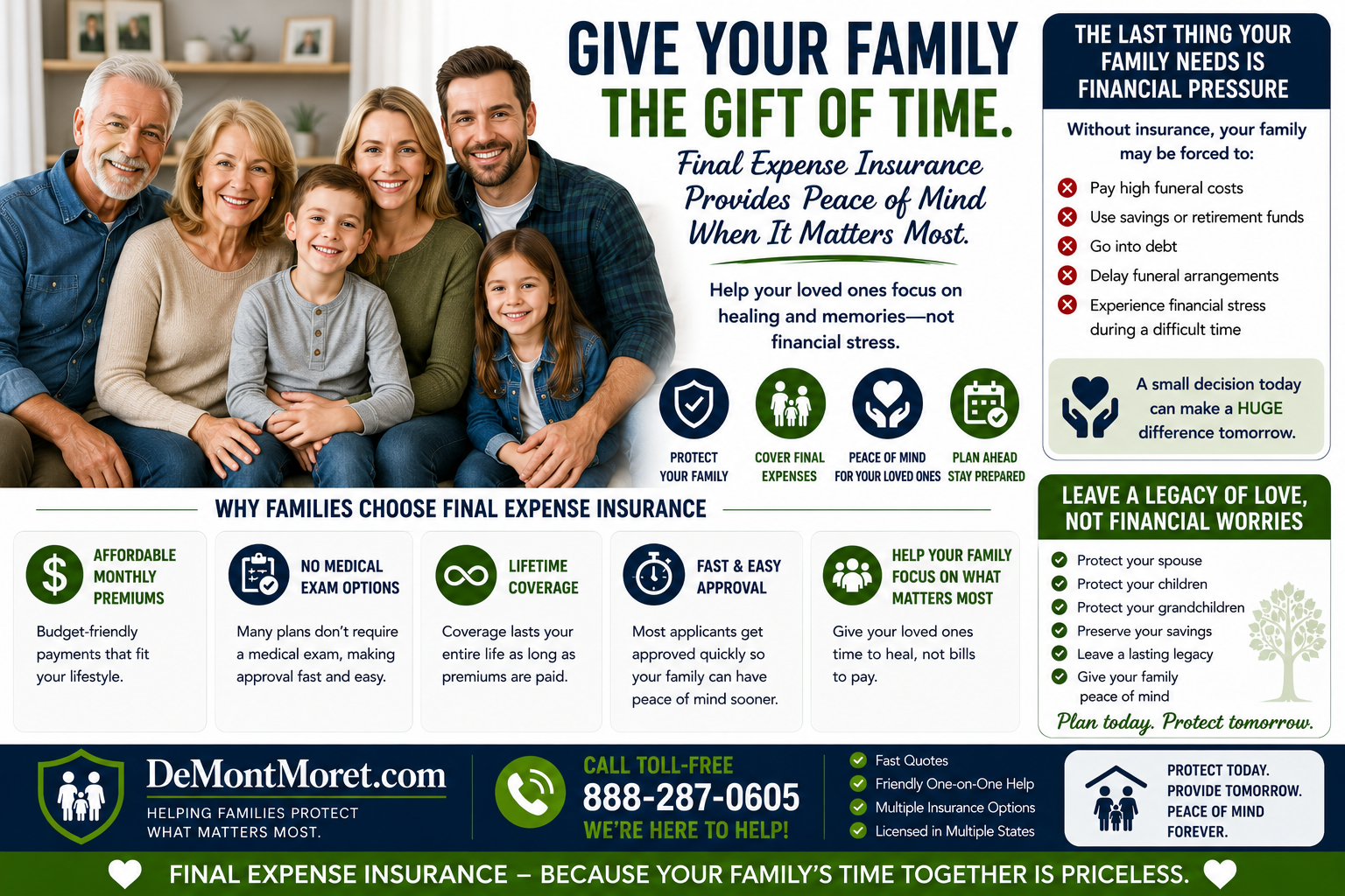 Why Final Expense Insurance Gives Families Something Priceless: Time