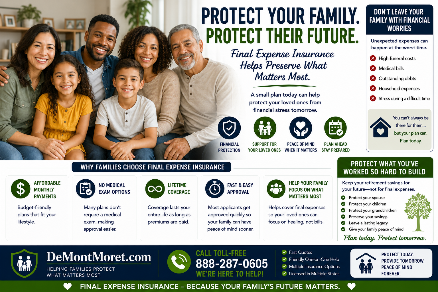 Why Final Expense Insurance Can Help Protect Your Family’s Retirement Savings