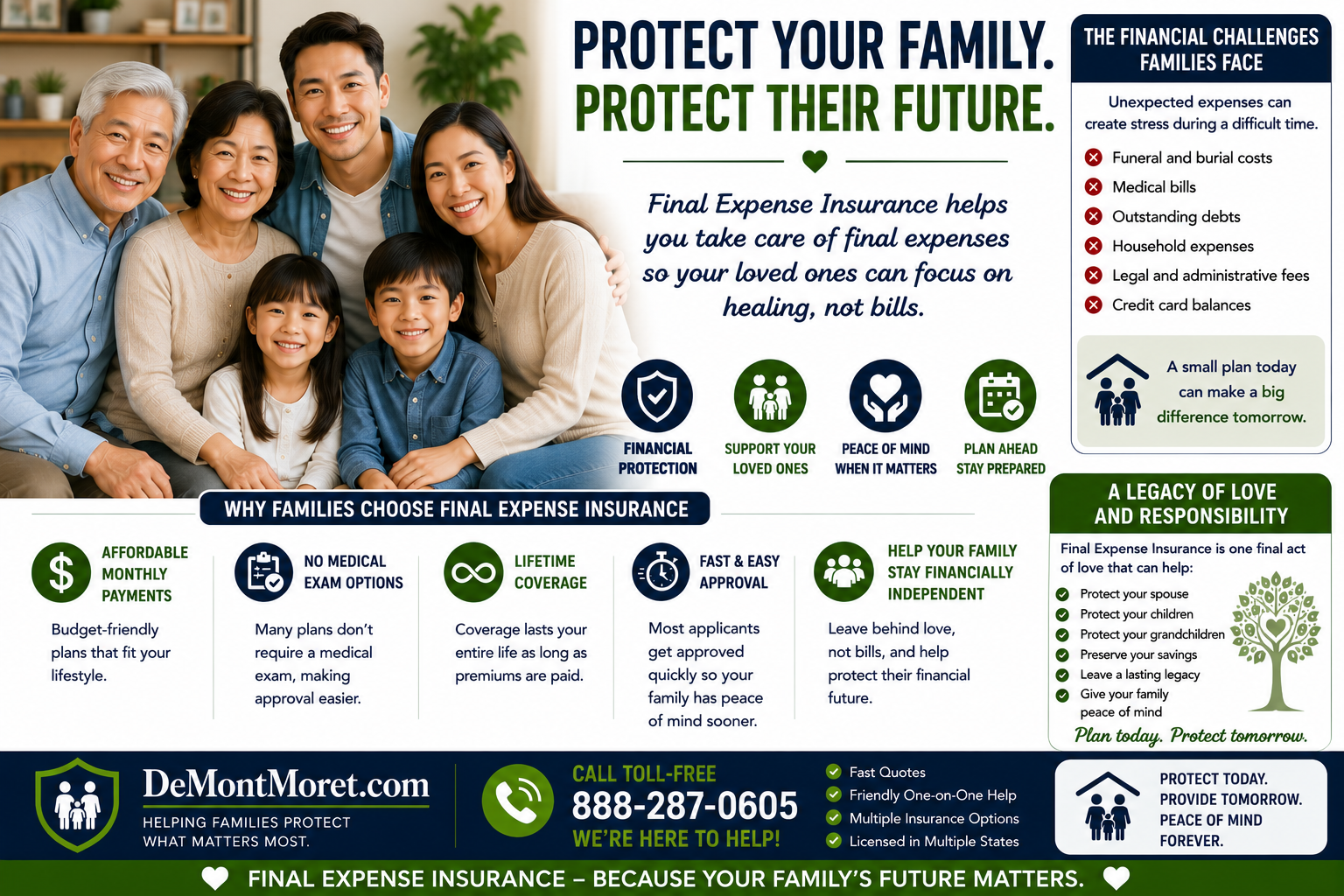 Why Final Expense Insurance Can Help Keep Your Family Financially Independent