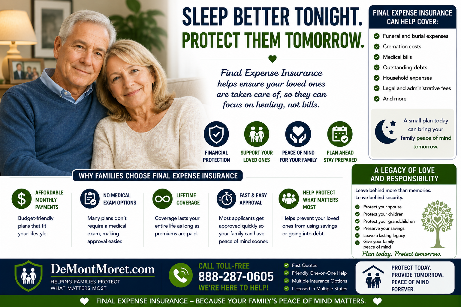 Why Final Expense Insurance Helps Families Sleep Better at Night