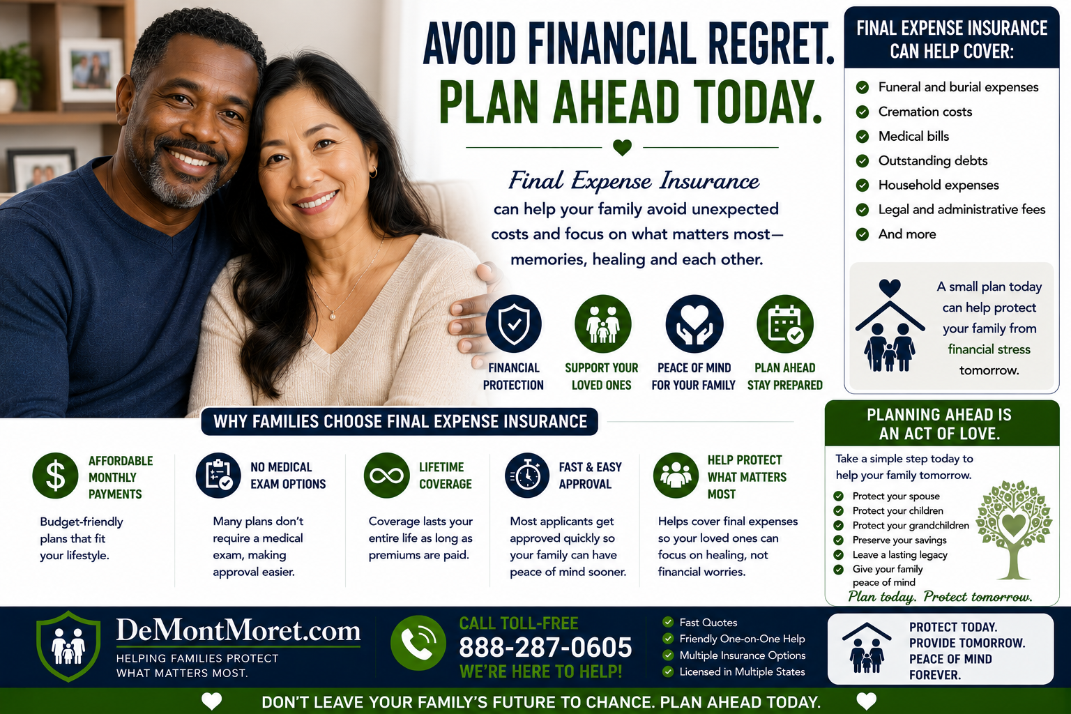 Why Final Expense Insurance Can Help Your Family Avoid Financial Regret