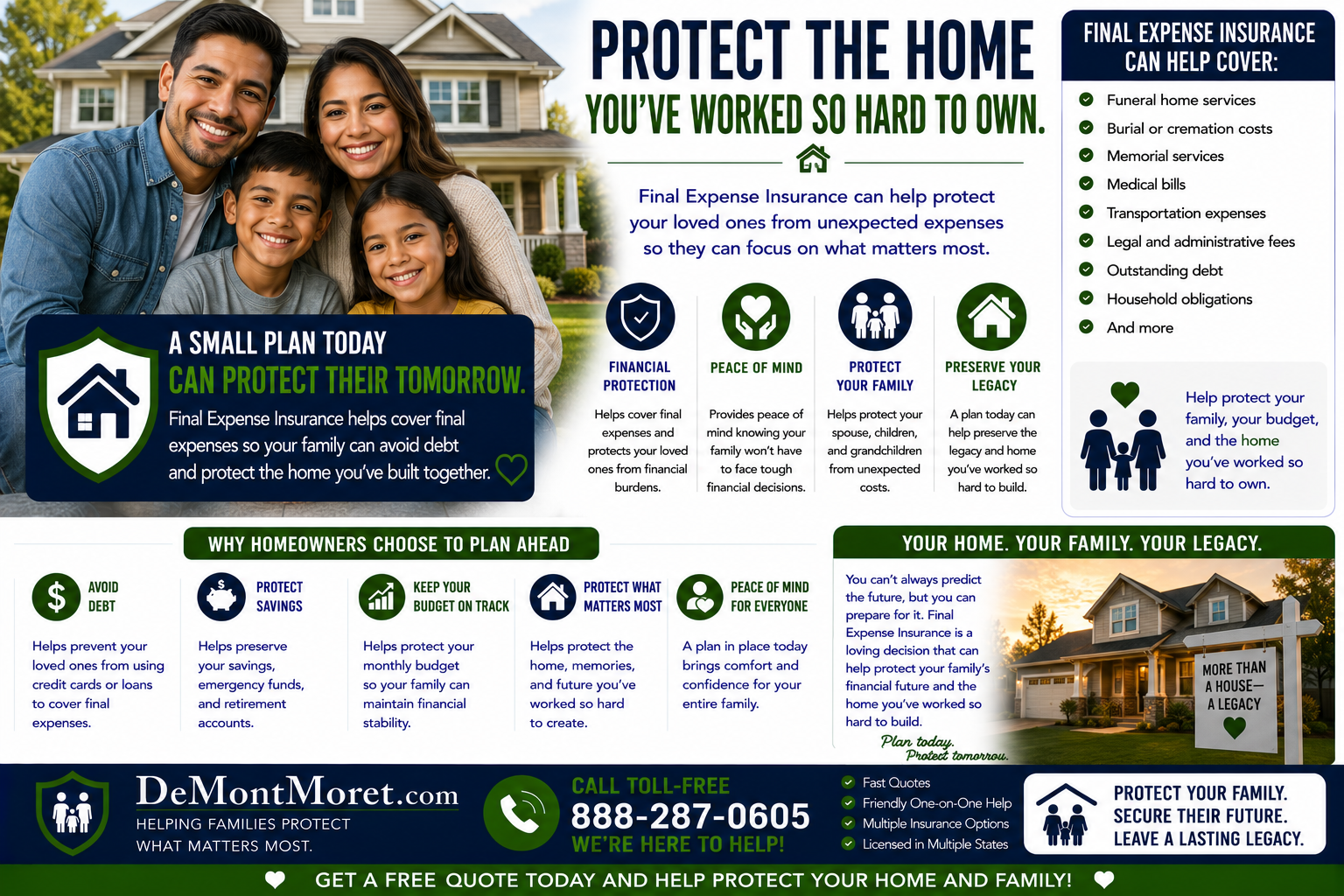 Why Final Expense Insurance Can Help Protect the Home You’ve Worked So Hard to Own