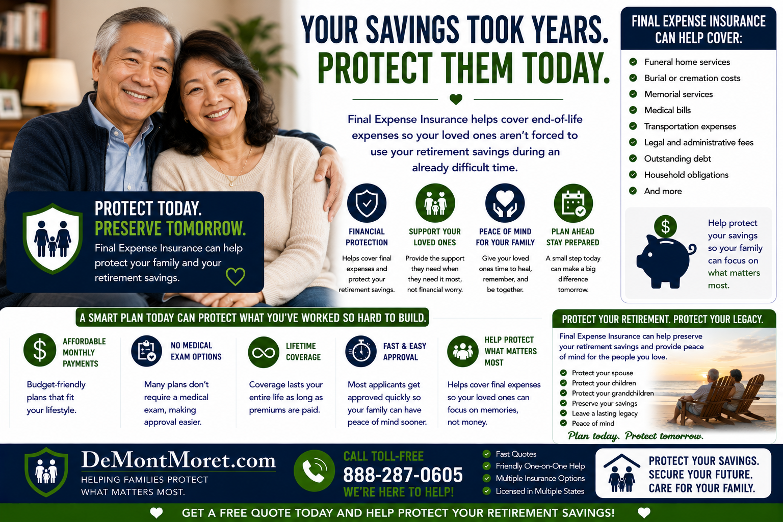 Why Final Expense Insurance Can Help Protect Your Retirement Savings