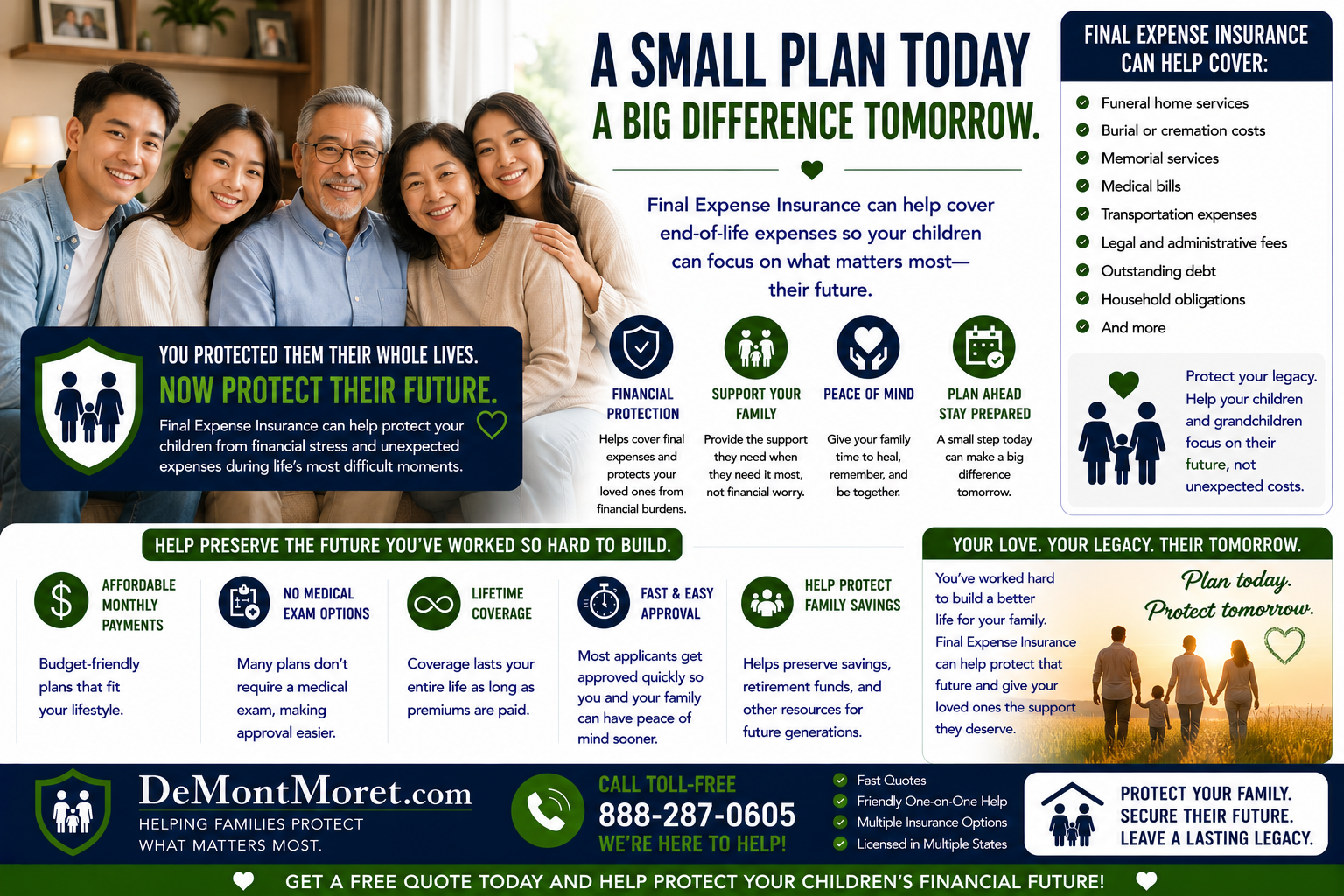 Why Final Expense Insurance Can Help Protect Your Children’s Financial Future
