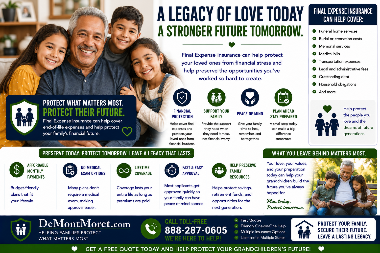 Why Final Expense Insurance Can Help Protect Your Grandchildren’s Future